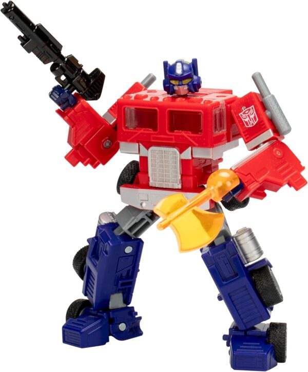 Transformers Legacy United Deluxe Class G1 Universe Optimus Prime, 5.5-inch Converting Action Figure, for Boys and Girls Ages 8+