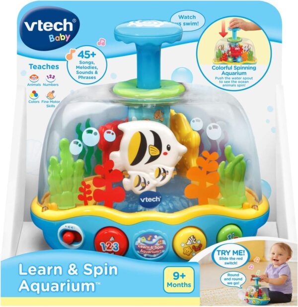 VTech Learn and Spin Aquarium For Fish , Plastic - Image 6