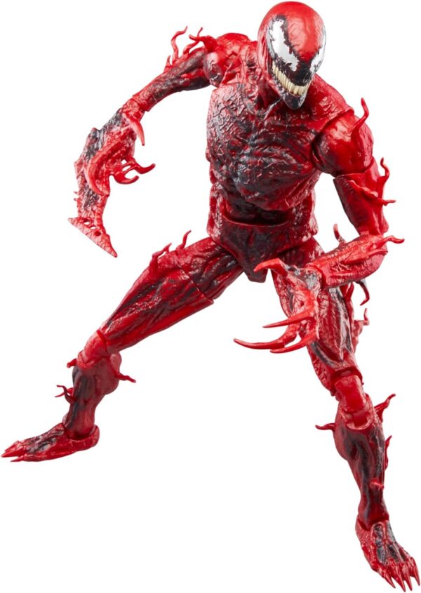 Marvel Legends Series Carnage, Venom: Let There Be Carnage Deluxe Collectible 6 Inch Action Figure - Image 3