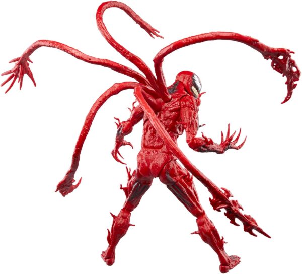 Marvel Legends Series Carnage, Venom: Let There Be Carnage Deluxe Collectible 6 Inch Action Figure - Image 7