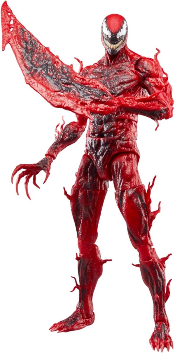 Marvel Legends Series Carnage, Venom: Let There Be Carnage Deluxe Collectible 6 Inch Action Figure - Image 4