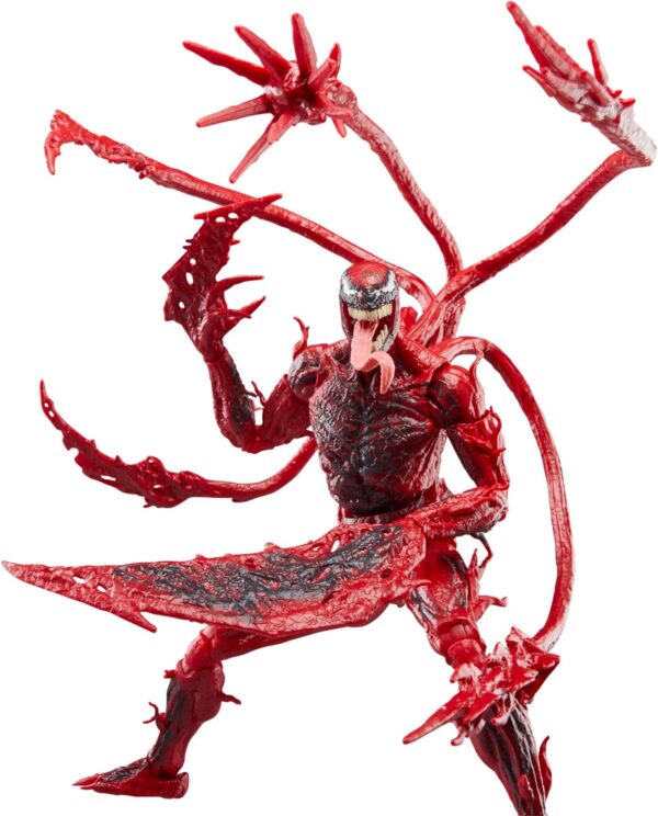 Marvel Legends Series Carnage, Venom: Let There Be Carnage Deluxe Collectible 6 Inch Action Figure - Image 6