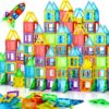 TOY Life Magnetic Tiles for Toddlers 3-5 Magnetic Blocks for Kids Ages 4-8 STEM Magnet Blocks Magnet Tiles Magnet Toys Kids Magnetic Building Tiles Building Blocks Kids Games for Boy Girl