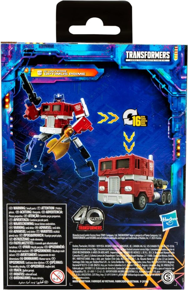 Transformers Legacy United Deluxe Class G1 Universe Optimus Prime, 5.5-inch Converting Action Figure, for Boys and Girls Ages 8+ - Image 5