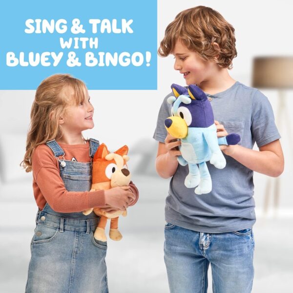 Bluey - 13" Talking Plush - Interactive - Sing Along, 9 Different Phrases - Image 7