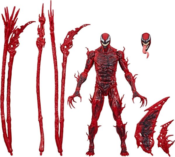 Marvel Legends Series Carnage, Venom: Let There Be Carnage Deluxe Collectible 6 Inch Action Figure