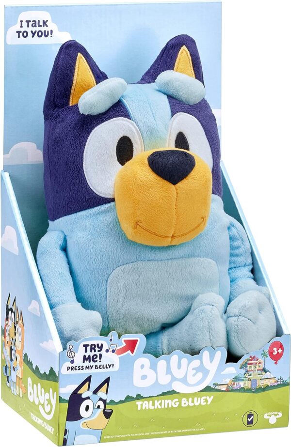 Bluey - 13" Talking Plush - Interactive - Sing Along, 9 Different Phrases - Image 12