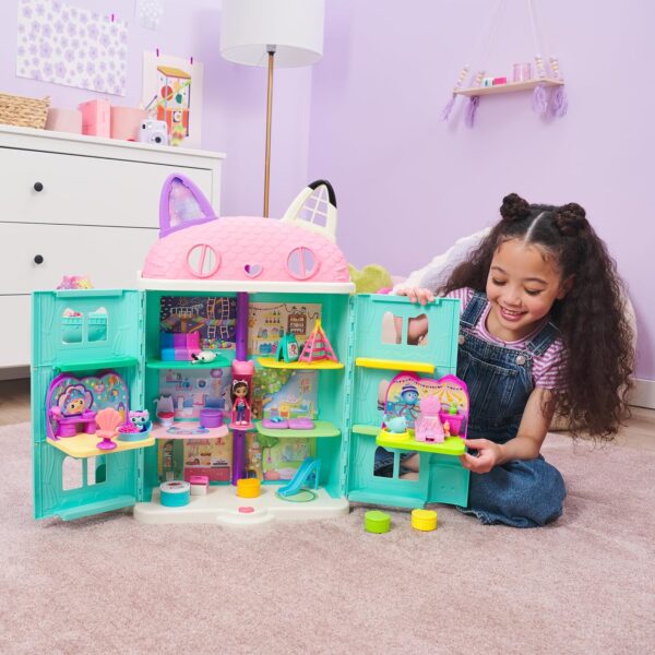 Gabby’s Dollhouse, MerCat’s Spa Room Playset, with MerCat Toy Figure, Surprise Toys and Dollhouse Furniture, Kids Toys for Girls & Boys 3+ - Image 8